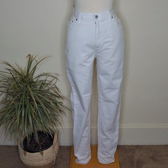 Vintage L.A. Blues High Waist Skinny White Jeans - Picture 6 of 7